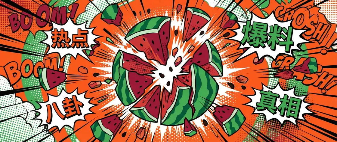 青岛小琴 今日头瓜爆炸漫画横幅